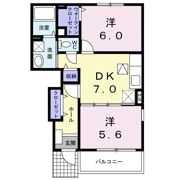 グリーンパルⅡ－Bの間取り画像