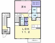 ブルック・コートA棟の間取り画像