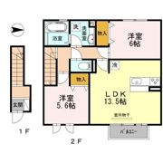 クレセールの間取り画像