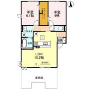 グランレーヴ壱番館の間取り画像