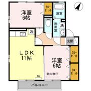 パルコートの間取り画像