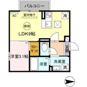 喜宝 Yukuhashiの間取り画像