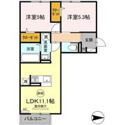 喜宝 Yukuhashiの間取り画像