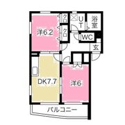 TRINITY(九之坪)の間取り画像
