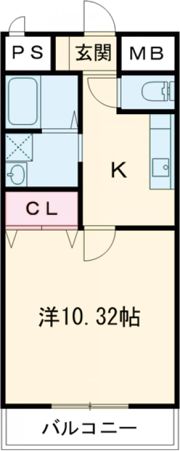 ランドマーク西町の間取り画像