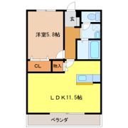 コーキア神楽の間取り画像