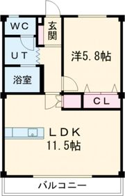 コーキア神楽の間取り画像