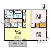 クレールトキワの間取り画像