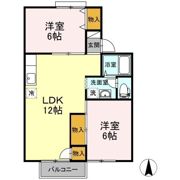 サンハイツM B棟の間取り画像