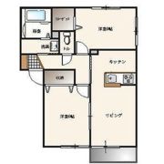 サンガーデン城東A棟の間取り画像