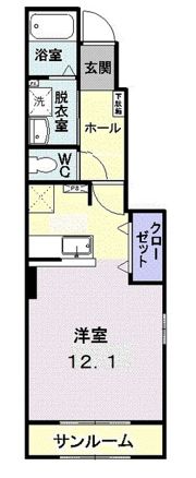 ヴィアーレ・13の間取り画像