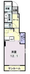 ヴィアーレ・13の間取り画像