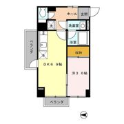 ブラン・ネージュおおはしの間取り画像