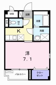 メゾン・ソウザⅡの間取り画像