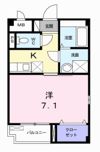 メゾン・ソウザⅡの間取り画像