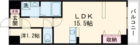 レジデンス牧野の間取り画像