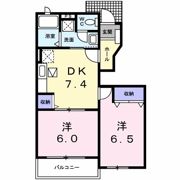 メゾンボヌールCの間取り画像
