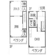Rハウス仏生寺の間取り画像