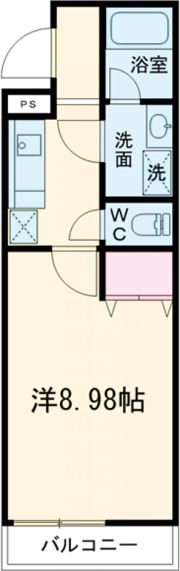 ベルエキップの間取り画像