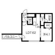 ラグナベルデ菊水7条の間取り画像
