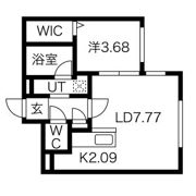 ラグナベルデ菊水7条の間取り画像