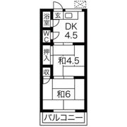 ゆたか荘の間取り画像