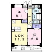 グラシス池尻の間取り画像