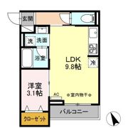 D-gempy 今泉二丁目の間取り画像