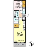 D-gempy 今泉二丁目の間取り画像