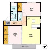 フォレストコートの間取り画像