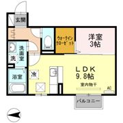 ソレイユ ルバンⅢの間取り画像