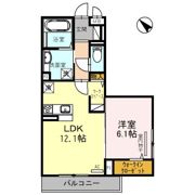 シャルム アンジュの間取り画像