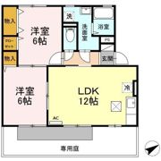 サンライズ北新保 B棟の間取り画像