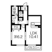 エスポワールLeiの間取り画像