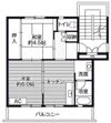 ビレッジハウス臼田第二1号棟の間取り画像