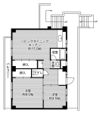 ビレッジハウス津田2号棟の間取り画像