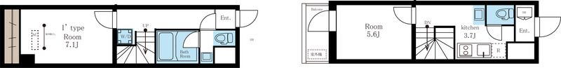 アイディ御殿山ヒルズファーストの間取り画像