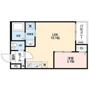 GRANDBLUE haruta Ⅰの間取り画像