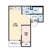 GRANDBLUE haruta Ⅰの間取り画像