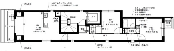 アヴニール御所南Ⅱの間取り画像