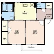 プリマパークの間取り画像