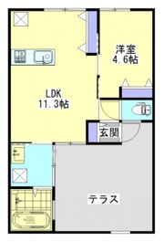 サンハートIの間取り画像