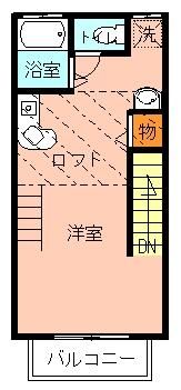 ベルメゾン壱番館の間取り画像