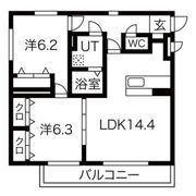 プリマヴェーラの間取り画像