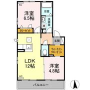 クレール メゾン 西棟の間取り画像