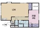コーポ飛鳥Bの間取り画像