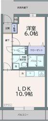 フィールドコート ミルトの間取り画像