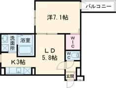 フジパレス堺錦綾町の間取り画像