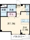 Primo鳳の間取り画像