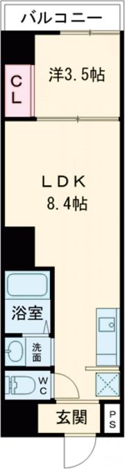 GARDENIA堺東の間取り画像